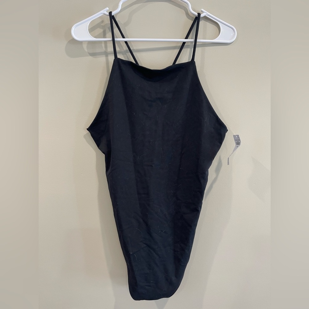 NWT•Abercrombie & Fitch•Racerback Bodysuit•Size L